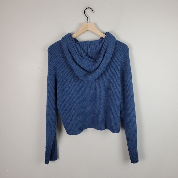 PINK Victoria’s Secret Blue Hoodie XS - Picture 6 of 6